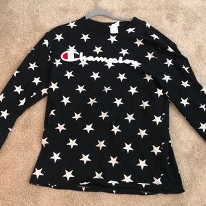 Champion Stars Logo Long Sleeve